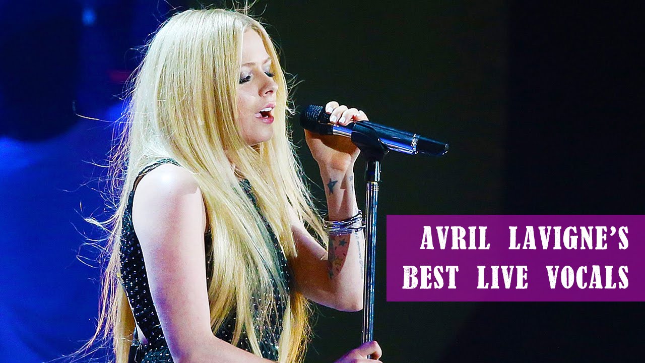 Avril Lavigne's Best Live Vocals - YouTube