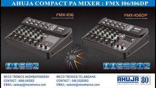 Ahuja Mixer FMX 106 / FMX 106 DP