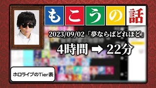 もこう 雑談ダイジェスト「夢ならばどれほど」 【2023/09/02】