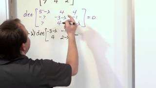 Lesson 18 - Finding Eigenvalues Part 3 (Linear Algebra)