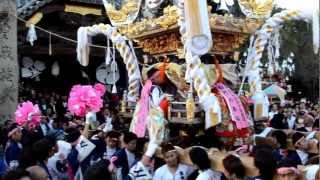 2012年富嶋神社本宮 苅屋 宮入③