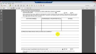 How To Complete the Pre-Hearing Forms