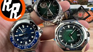 Unboxing Citizen, Hamilton, and Tag Heuer. (Saltzman’s Watches)