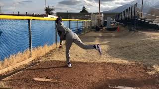 BUHS Sophomore Landon Kruse Bullpen