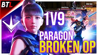 PARAGON NEW HERO ZENA is BROKEN OP! First Look at Zena & 1V9 Win | How to play Paragon The Overprime