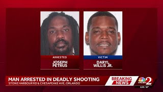 Suspect arrested after fatal shooting in Orlando, police say