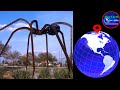 Giant Spider 🕷️ Sculpture found on Google Earth #fineearthexplore