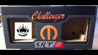 Dodge Challenger Subwoofer Enclosures Speaker Boxes AK Audio