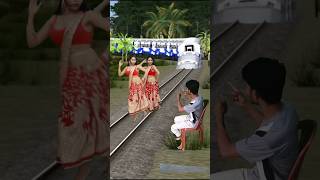 fanny VFX train comedy video. bell gadi #youtube #shorts #comedy