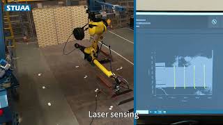 No-Programming Robotic Welding Solution with AI + 3D Vision for Shipbuilding – Scan & Weld | STUAA