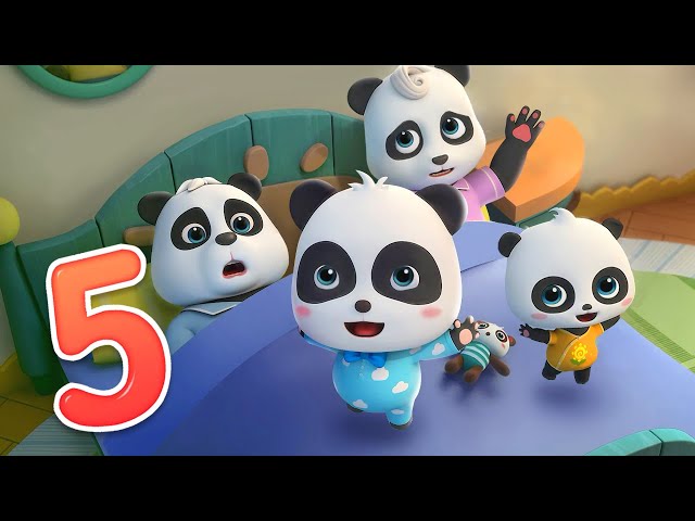 Five Little Pandas Nursery Rhymes Kids Song Babybus Videos For Kids