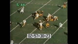 1964 Rose Bowl Illinois vs Washington w/ Sound