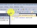 SQL Tutorial for Beginners: Ch3: Create a Database