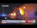 Multi-million dollar yacht erupts in flames in Marina del Rey