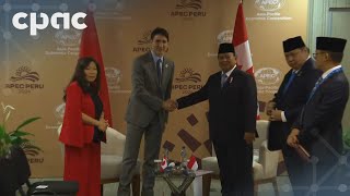 APEC: PM Trudeau meets with Indonesian president – November 15, 2024