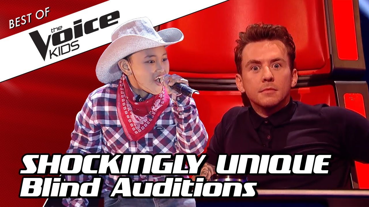Top 10 Unique And Memorable Blind Auditions In The Voice Kids