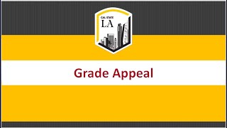 when can i file a grade appeal