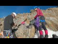 weissmies ascent from almagellerhütte valais alps