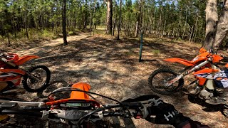 Glass House Mountains Enduro - A KTM 200, 250 & 300 stroll into the forest...