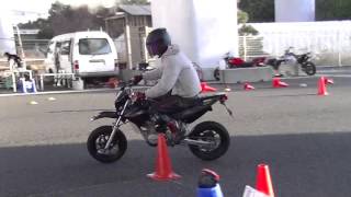 第４４７回　へなちょこライダー走行会　ポストンさん５　コース走行