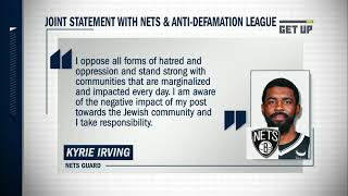 Kyrie Irving & the Nets will each donate $500k to anti-hate causes | Get Up