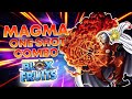 Magma One Shot Combo | Blox Fruits