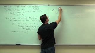 Calculus 1 Lecture 3.1:  Increasing/Decreasing and Concavity of Functions