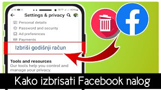 Kako trajno IZBRISATI Facebook nalog 2024. godine ||