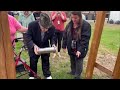 Durant seniors bury leap year time capsule