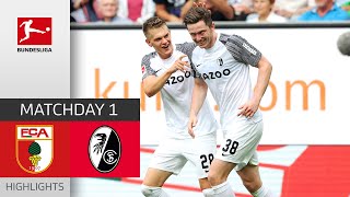 FC Augsburg - SC Freiburg 0-4 | Highlights | Matchday 1 – Bundesliga 2022/23