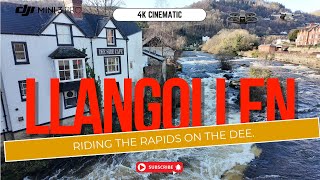 Llangollen.  A morning watching the rapids