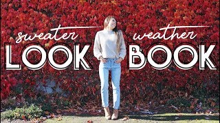 Sweater Lookbook // OOTW in Sweaters! // 5 Fall Outfits