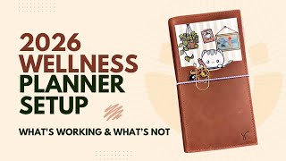 My 2026 Wellness Planner Setup in a Standard TN | What Worked & What Didn’t