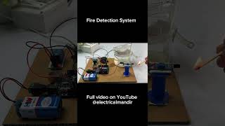 Fire Detection System || how to make fire Alarm #shorts #firealarm  #firedetection #firealarmsystem