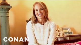 Getting To Know Katie Couric At Home | CONAN on TBS
