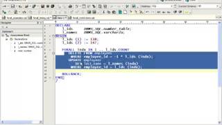 PLSQL EXECUTION WITH BULK PROCESSING 3