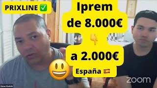 #PRIXLINE ✅ ¿Cómo bajar el IPREM de 8.000 a 2.000 euros? #EnVivo