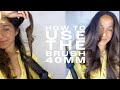 HOW TO BRUSH 40 MM TUTORIAL | @nirastahlberg