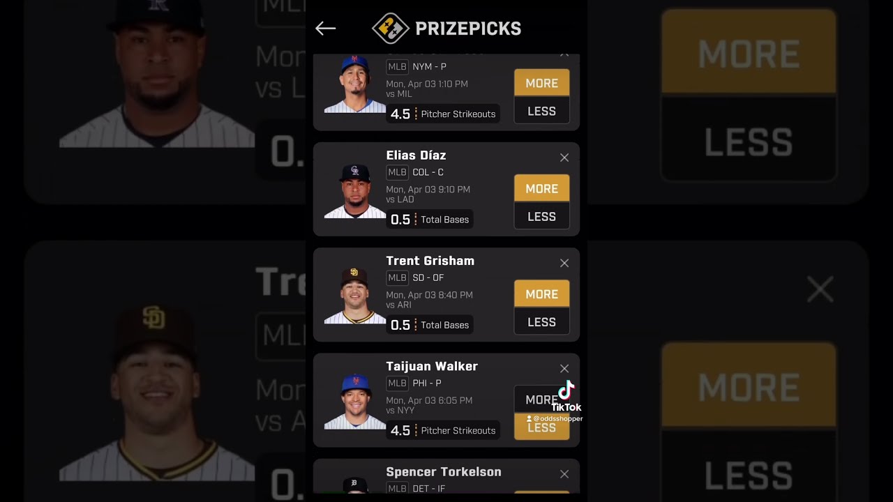 Prize Picks MLB Parlay Today - YouTube