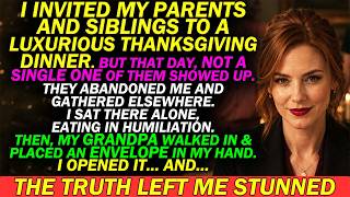 My Family Hosted Thanksgiving Without Me — So My Grandfather Finally Exposed Them