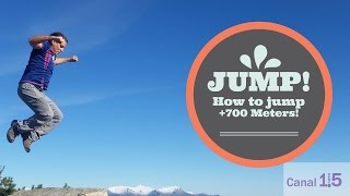 How To Jump +700 Meters in the mountains!