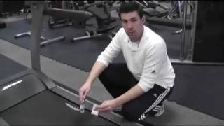 Waxing Treadmill Deck-Michigan Commercial Fitness Equipment