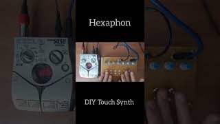 Hexaphon DIY Touch Synth полное видео на канале #diy #synth #synthmusic #touch #zoom505ii