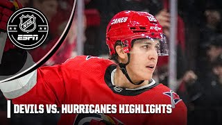 New Jersey Devils vs. Carolina Hurricanes | Full Game Highlights