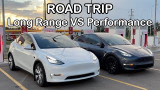 Road Trip - Model Y Performance VS Long Range!