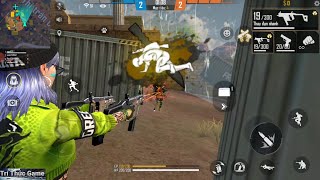 [Game Ganera Free Fire] Tử Chiến Xếp Hạng | Sô Lô Cân 4 Dùng 2 Khẩu Skin Vector Quá Lợi Hại.