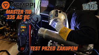 KEMPPI 335 ACDC - TESTY SPAWARKI PRZED ZAKUPEM