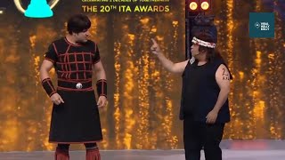 Krishna abhishek and kiku sharda perform in ita award 2021
