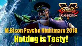 SFV M.Bison Psycho Nightmare 2018 \