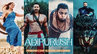 Adipurush Teaser Status 🔥 | Prabhas | Saif | Kriti | Adipurush Full Screen WhatsApp Status 🔥